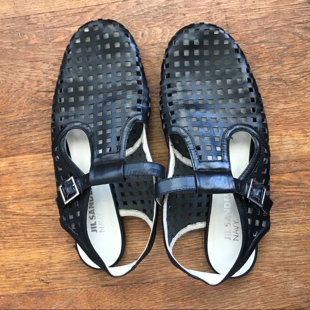Jill sander navy sandals